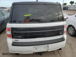 2017 Ford Flex Limited EcoBoost with VIN 2FMHK6DT6HBA12406, listed as a Copart auction lot 75587524 with 0 mi miles and Salvage Title. Bid and sale history available at carsss.com. Image 6.