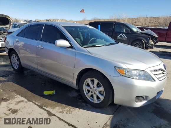2011 Toyota Camry LE with VIN 4T1BF3EK4BU168945, listed as a Copart auction lot 43729675 with 45,118 mi miles and Salvage Title. Bid and sale history available at carsss.com. Image 4.