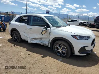 2024 Honda HR-V EX-L with VIN 3CZRZ2H75RM741856, listed as a Copart auction lot 56608415 with 6,141 mi miles and Salvage title. Bid and sale history available at DreamBid. Image 4.