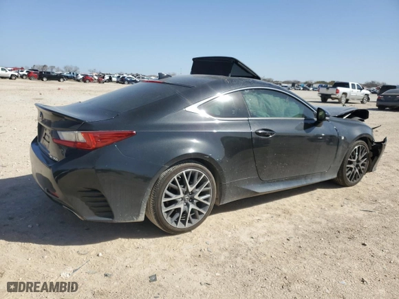 2017 Lexus RC with VIN JTHHE5BC3H5014870, listed as a Copart auction lot 47930895 with 50,454 mi miles and Salvage Title. Bid and sale history available at carsss.com. Image 3.