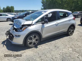 2017 Chevrolet Bolt EV Premier with VIN 1G1FX6S03H4183980, listed as a Copart auction lot 63766825 with 65,294 mi miles and Salvage title. Bid and sale history available at DreamBid. Image 1.
