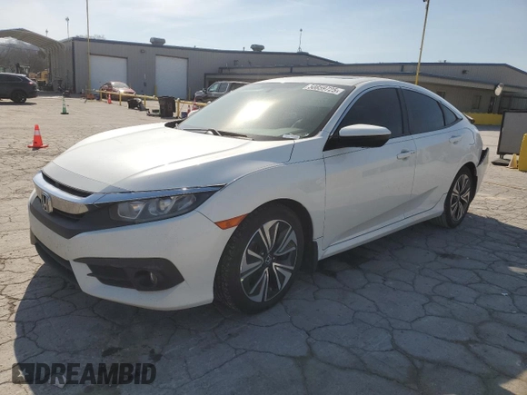 2017 Honda Civic Sedan EX-T with VIN 19XFC1F32HE031911, listed as a Copart auction lot 50859725 with 280,873 mi miles and Salvage Title. Bid and sale history available at carsss.com. Image 1.
