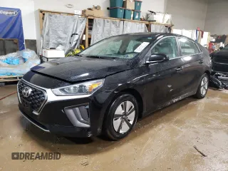 2022 Hyundai Ioniq Blue with VIN KMHC65LC0NU276740, listed as a Copart auction lot 47380485 with 53,514 mi miles and Salvage Title. Bid and sale history available at DreamBid. Image 1.