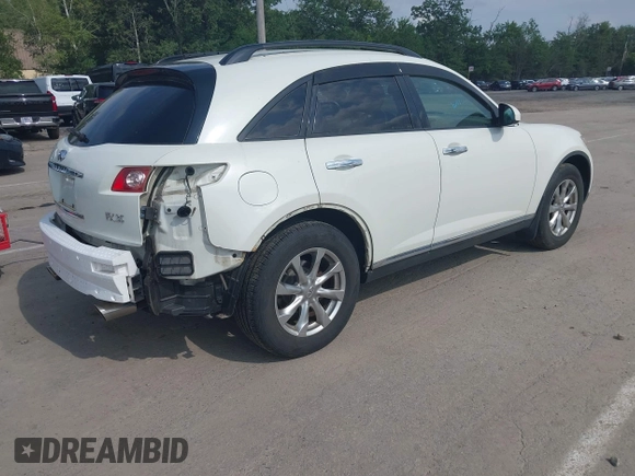2007 Infiniti FX with VIN JNRAS08W67X206559, listed as a IAAI auction lot 42688437 with 90,916 mi miles and . Bid and sale history available at DreamBid. Image 4.