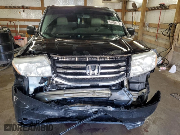 2015 Honda Pilot EX-L with VIN 5FNYF4H55FB023972, listed as a Copart auction lot 51003975 with 131,913 mi miles and Salvage Title. Bid and sale history available at carsss.com. Image 5.