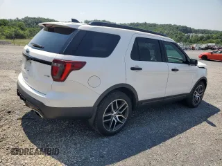 2017 Ford Explorer Sport z VIN 1FM5K8GT1HGE19956, wystawiony jako Copart lot #62707955 z przebiegiem 111 727 mil mil oraz Szkoda całkowita • Salvage title. Historia ofert i sprzedaży dostępna na DreamBid. Obrazek 3.