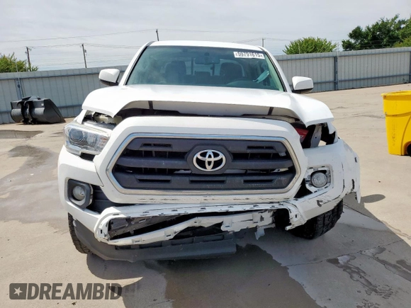2017 Toyota Tacoma SR5 with VIN 3TMAZ5CN9HM052721, listed as a Copart auction lot 59791615 with 67,019 mi miles and Salvage title. Bid and sale history available at DreamBid. Image 5.