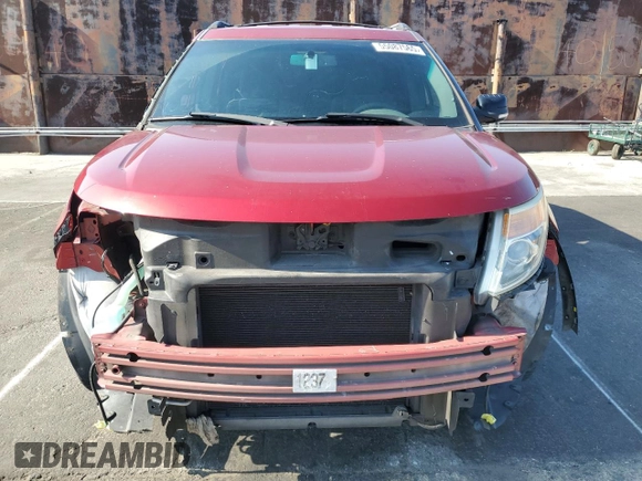 2013 Ford Explorer XLT with VIN 1FM5K7D88DGB53582, listed as a Copart auction lot 55087565 with 183,503 mi miles and Salvage Title. Bid and sale history available at carsss.com. Image 5.