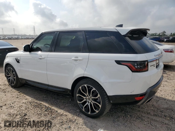 2020 Land Rover Range Rover Sport HSE with VIN SALWR2SU1LA890785, listed as a Copart auction lot 51683035 with 36,988 mi miles and Salvage Title. Bid and sale history available at carsss.com. Image 2.