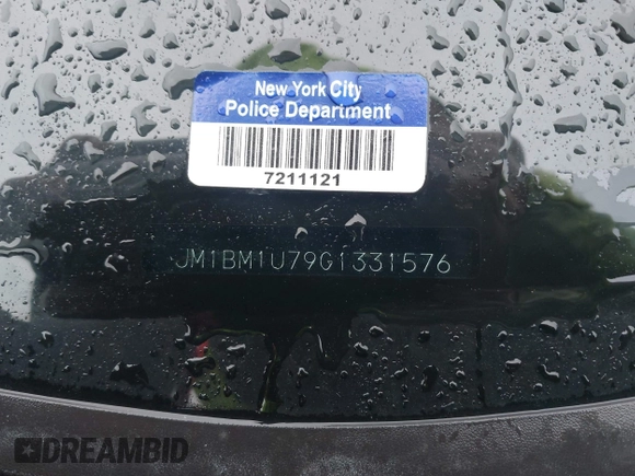 2016 Mazda Mazda3 i Sport with VIN JM1BM1U79G1331576, listed as a IAAI auction lot 41959336 with 62,334 mi miles. Bid and sale history available at carsss.com. Image 16.
