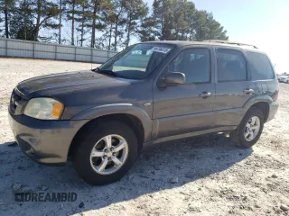 2006 Mazda Tribute S with VIN 4F2YZ04176KM19634, listed as a Copart auction lot 46796315 with 276,632 mi miles and Salvage Title. Bid and sale history available at carsss.com. Image 1.
