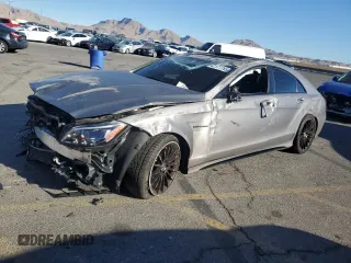 2016 Mercedes-Benz CLS-Class CLS 63 AMG S-Model with VIN WDDLJ7GB4GA162265, listed as a Copart auction lot 42177785 with 72,700 mi miles and Salvage Title. Bid and sale history available at carsss.com. Image 1.