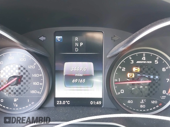 2017 Mercedes-Benz C 43 AMG with VIN WDDWJ6EB7HF517721, listed as a IAAI auction lot 41705294 with 69,165 mi miles and . Bid and sale history available at carsss.com. Image 7.