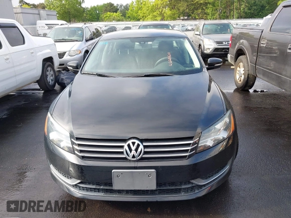 2014 Volkswagen Passat Wolfsburg Edition with VIN 1VWAS7A37EC097863, listed as a IAAI auction lot 42251601 with 106,454 mi miles and . Bid and sale history available at DreamBid. Image 6.
