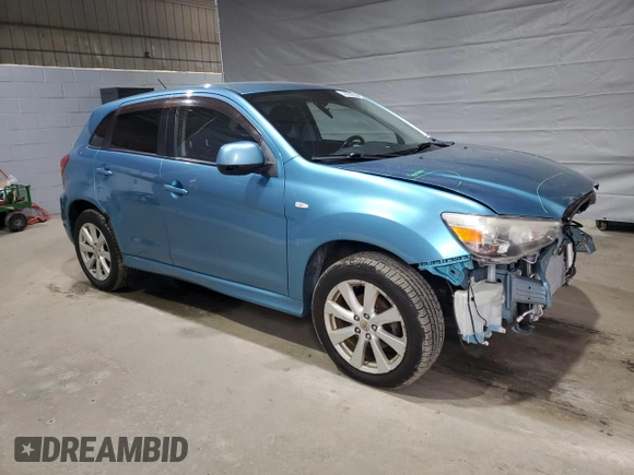2012 Mitsubishi Outlander Sport SE with VIN JA4AR4AU8CZ004262, listed as a Copart auction lot 48854935 with 83,607 mi miles and Salvage Title. Bid and sale history available at carsss.com. Image 4.