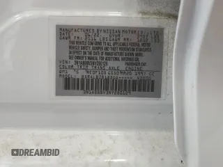 2022 Nissan Sentra S z VIN 3N1AB8BV3NY280129, wystawiony jako Copart lot #53990265 z przebiegiem 32 210 mil mil oraz Szkoda całkowita • Salvage title. Historia ofert i sprzedaży dostępna na DreamBid. Obrazek 12.