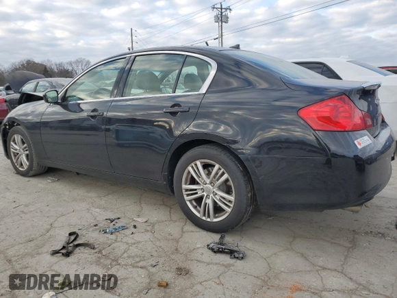 2012 Infiniti G25 Sedan x with VIN JN1DV6AR2CM860226, listed as a Copart auction lot 83296134 with 0 mi miles and Clean Title. Bid and sale history available at carsss.com. Image 2.