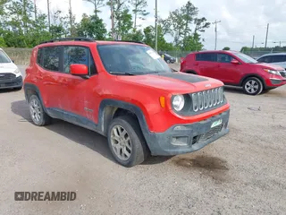 2018 Jeep Renegade Latitude with VIN ZACCJBBB5JPH50381, listed as a IAAI auction lot 42079094 with 75,109 mi miles and . Bid and sale history available at carsss.com. Image 1.