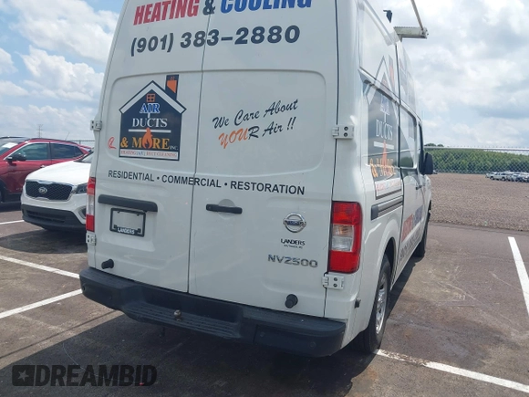 2018 Nissan NV Cargo SV with VIN 1N6BF0LY4JN805168, listed as a IAAI auction lot 42626520 with 178,921 mi miles and . Bid and sale history available at DreamBid. Image 4.