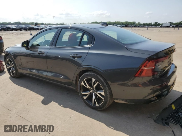 2024 Volvo S60 Core Dark Theme with VIN 7JRL12FK6RG322355, listed as a Copart auction lot 54752595 with 24,148 mi miles and Clean Title. Bid and sale history available at carsss.com. Image 2.