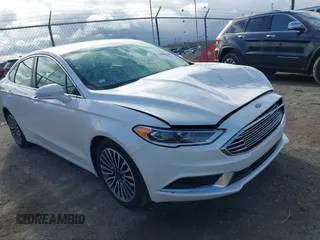 2018 Ford Fusion SE with VIN 3FA6P0HDXJR127018, listed as a IAAI auction lot 42013450 with 93,761 mi miles. Bid and sale history available at carsss.com. Image 1.
