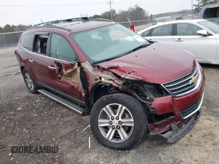 2017 Chevrolet Traverse LT with VIN 1GNKRHKD8HJ220626, listed as a IAAI auction lot 41606841 with 141,755 mi miles and . Bid and sale history available at DreamBid. Image 1.