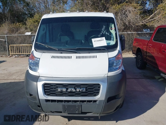 2018 Ram ProMaster Cargo with VIN 3C6TRVAG0JE110770, listed as a IAAI auction lot 41268805 with 228,304 mi miles and . Bid and sale history available at DreamBid. Image 13.