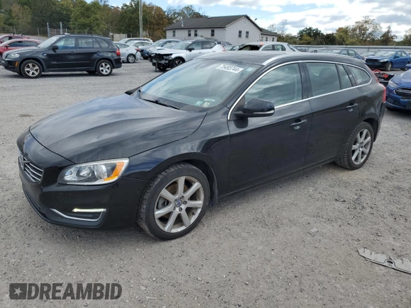 2016 Volvo V60 T5 Drive-E Premier with VIN YV140MEK7G1317520, listed as a Copart auction lot 75493744 with 102,979 mi miles and Salvage Title. Bid and sale history available at carsss.com. Image 1.