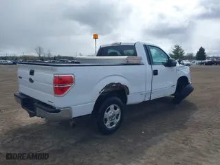 2014 Ford F-150 XL with VIN 1FTMF1CF9EKF40464, listed as a IAAI auction lot 41985678 with 194,224 mi miles. Bid and sale history available at carsss.com. Image 4.