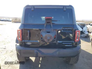 2024 Ford Bronco Wildtrak с VIN 1FMEE2BP3RLB31198, выставлен на аукционе Copart как лот 48140845 с пробегом 2 609 миль миль и Списание • Salvage title. История ставок и продаж доступна на DreamBid. Изображение 6.