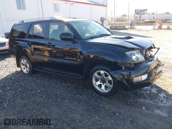 2004 Toyota 4Runner SR5 with VIN JTEBU14R440050428, listed as a IAAI auction lot 41543436 with 270,631 mi miles and . Bid and sale history available at DreamBid. Image 1.