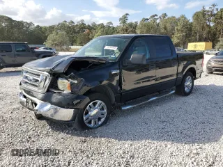 2008 Ford F-150 XL with VIN 1FTRW12W68FA23627, listed as a Copart auction lot 78399284 with 166,653 mi miles and Clean Title. Bid and sale history available at carsss.com. Image 1.