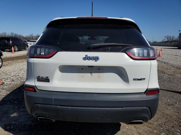 2019 Jeep Cherokee Latitude with VIN 1C4PJMCX5KD172807, listed as a Copart auction lot 48664415 with 128,396 mi miles and Salvage Title. Bid and sale history available at carsss.com. Image 6.