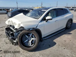 2023 Mercedes-Benz EQS 580 z VIN 4JGDM4EB1PA027036, wystawiony jako Copart lot #43397845 z przebiegiem 12 370 mil mil oraz Szkoda całkowita • Salvage title. Historia ofert i sprzedaży dostępna na DreamBid. Obrazek 1.