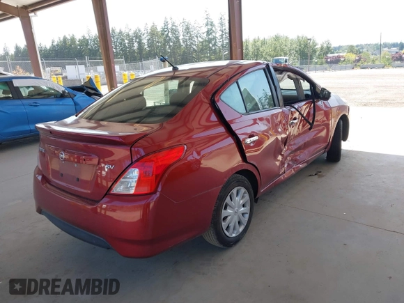 2017 Nissan Versa SV with VIN 3N1CN7AP6HL811161, listed as a IAAI auction lot 42407861 with 82,447 mi miles and . Bid and sale history available at DreamBid. Image 4.