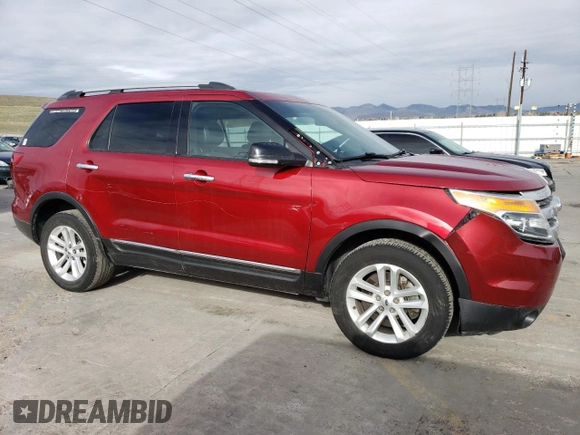 2015 Ford Explorer XLT with VIN 1FM5K8D81FGC28227, listed as a Copart auction lot 51838445 with 144,469 mi miles and Salvage Title. Bid and sale history available at carsss.com. Image 4.