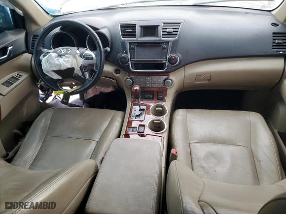 2013 Toyota Highlander Limited with VIN 5TDYK3EH1DS136606, listed as a Copart auction lot 45195505 with 0 mi miles and Salvage Title. Bid and sale history available at carsss.com. Image 8.