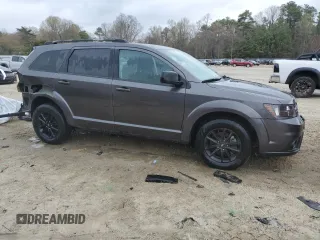 2019 Dodge Journey SE with VIN 3C4PDCBG6KT869075, listed as a Copart auction lot 47589345 with 64,482 mi miles and Salvage Title. Bid and sale history available at DreamBid. Image 4.