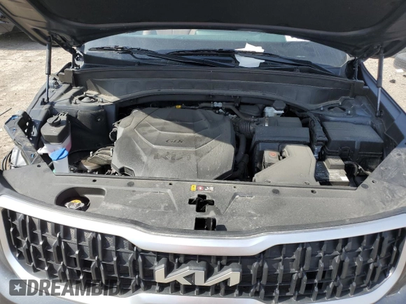2024 Kia Telluride EX with VIN 5XYP3DGC5RG462803, listed as a Copart auction lot 54302705 with 23,599 mi miles and Salvage title. Bid and sale history available at DreamBid. Image 12.