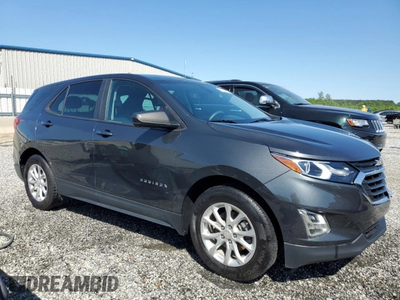 2021 Chevrolet Equinox LS z VIN 2GNAXHEV5M6144649, wystawiony jako Copart lot #54565055 z przebiegiem 61 987 mil mil oraz Szkoda całkowita • Salvage title. Historia ofert i sprzedaży dostępna na DreamBid. Obrazek 4.