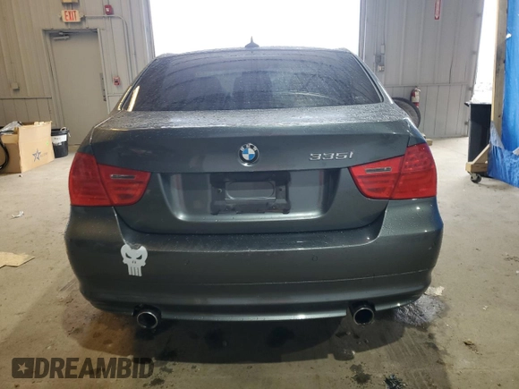 2011 BMW 3 Series 335i xDrive with VIN WBAPL5C56BA919294, listed as a Copart auction lot 66832514 with 167,643 mi miles and Non repairable. Bid and sale history available at DreamBid. Image 6.