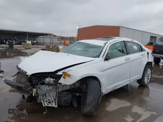 2012 Chrysler 200 Limited with VIN 1C3CCBCB8CN106740, listed as a IAAI auction lot 41274102 with 63,606 mi miles. Bid and sale history available at carsss.com. Image 2.