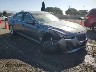 2020 Cadillac CT5 Luxury with VIN 1G6DW5RK5L0154843, listed as a Copart auction lot 70513433 with 25,187 mi miles. Bid and sale history available at carsss.com. Image 4.