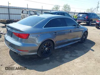 2016 Audi S3 Premium Plus with VIN WAUB1GFF6G1033385, listed as a IAAI auction lot 41857842 with 89,870 mi miles. Bid and sale history available at carsss.com. Image 4.