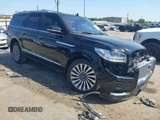 2020 Lincoln Navigator Reserve with VIN 5LMJJ3LT1LEL08545, listed as a IAAI auction lot 42024400 with 57,651 mi miles and . Bid and sale history available at DreamBid. Image 1.