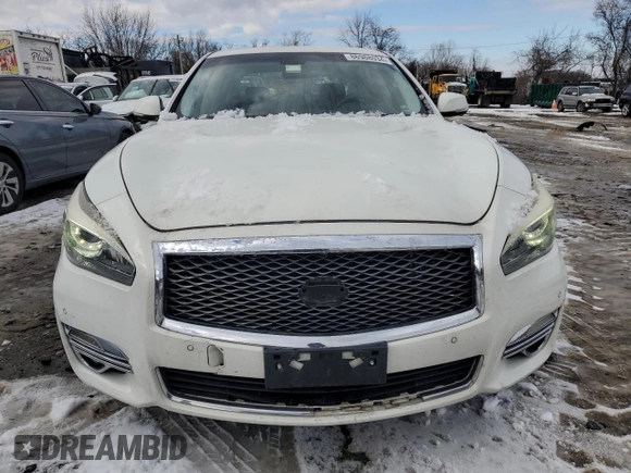 2015 Infiniti Q70 z VIN JN1BY1AR7FM560994, wystawiony jako Copart lot #86988034 z przebiegiem 92 028 mil mil oraz Szkoda całkowita • Salvage title. Historia ofert i sprzedaży dostępna na DreamBid. Obrazek 5.