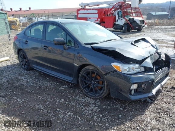 2018 Subaru WRX Premium with VIN JF1VA1C61J8824039, listed as a IAAI auction lot 41622829 with 81,654 mi miles. Bid and sale history available at carsss.com. Image 1.