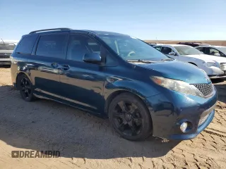 2011 Toyota Sienna SE with VIN 5TDXK3DC1BS088684, listed as a Copart auction lot 77667494 with 176,673 mi miles and Non Repairable. Bid and sale history available at carsss.com. Image 4.