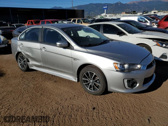 2016 Mitsubishi Lancer SE with VIN JA32V2FW5GU010543, listed as a Copart auction lot 66515233 with 96,822 mi miles. Bid and sale history available at carsss.com. Image 4.