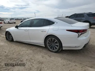 2020 Lexus LS with VIN JTHD51FF0L5011137, listed as a Copart auction lot 84896604 with 44,878 mi miles and Salvage Title. Bid and sale history available at carsss.com. Image 2.